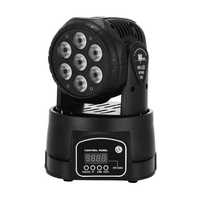 Moving Head 7x12w RGBW efecte lumini disco