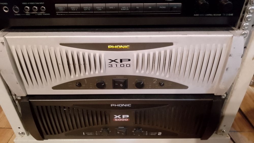 Putere finală Phonic XP3100 cu crossover
