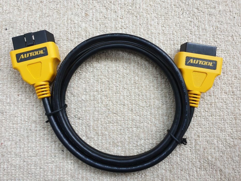 Extensie AUTOOL prelungitor OBD2 1.5m lungime, fire de Cupru , A+