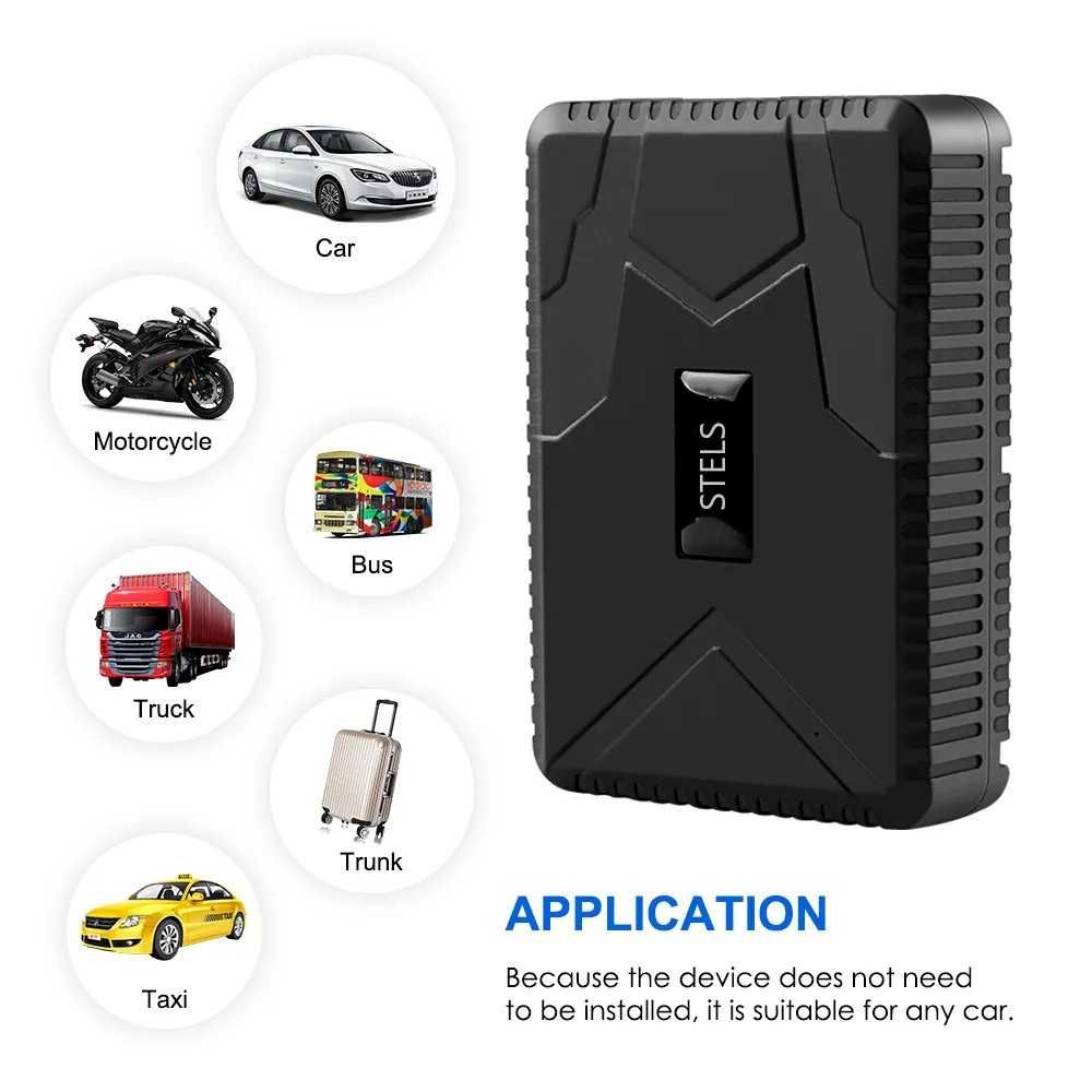GPS тракер STELS GS3000, За автомобил, Магнитен, 10000mAh