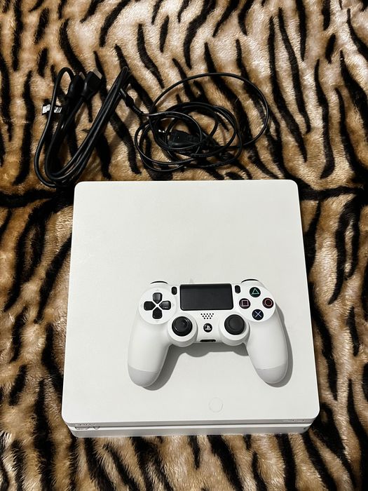 Ps4 playstation slim alb white