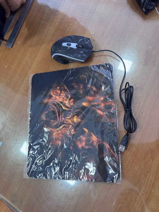 rgb mouse easy мишка легкий + коврик