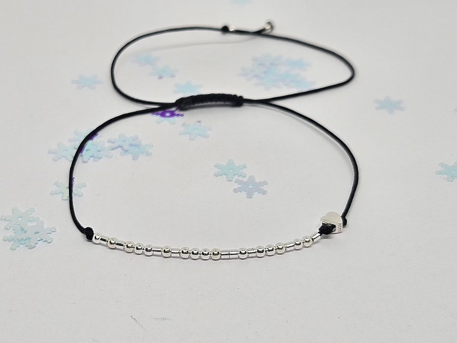 Сребърна гривна проба 925