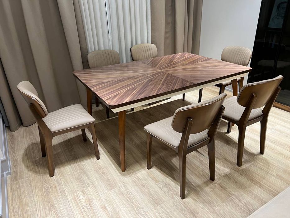 Ошхонага стол стул Стол стулья деревянное Стол стул для кухни