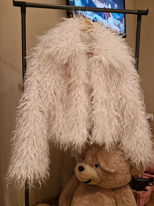 ново дамско палто косъм