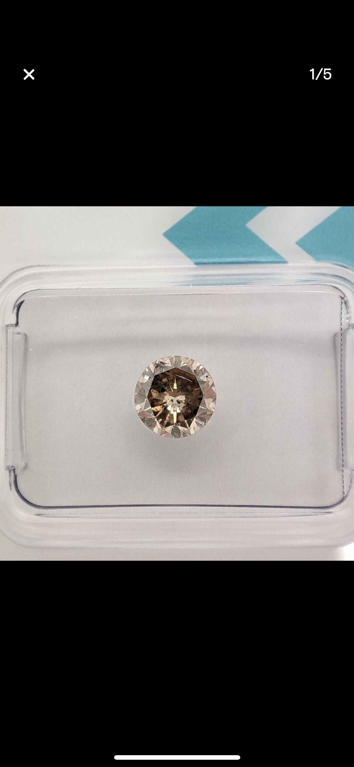 Diamant natural 0,84 ct