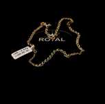 Bijuteria Royal lant din aur 14k 2.84 gr