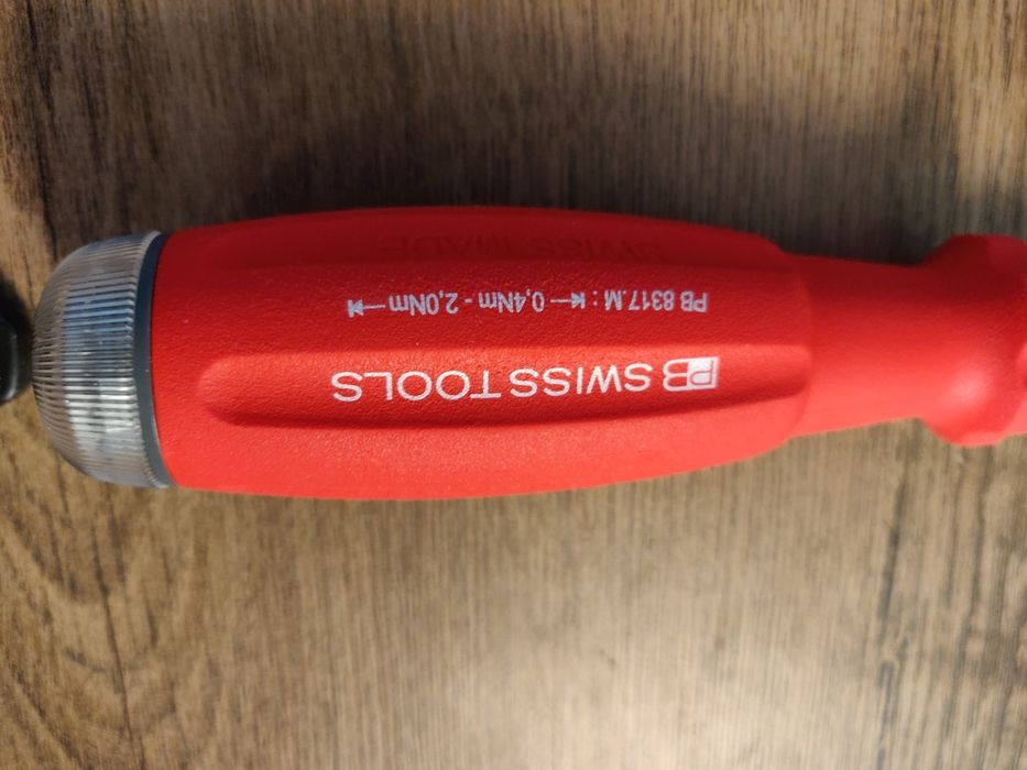Șurubelniță dinamometrică PB Swiss Tools PB 8317.M | 0.4–2.0 Nm