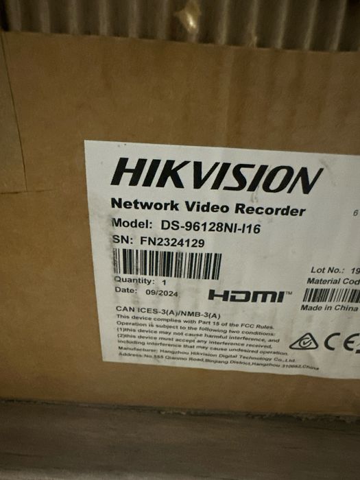 ds-96128-m16 NVR HIKVISION