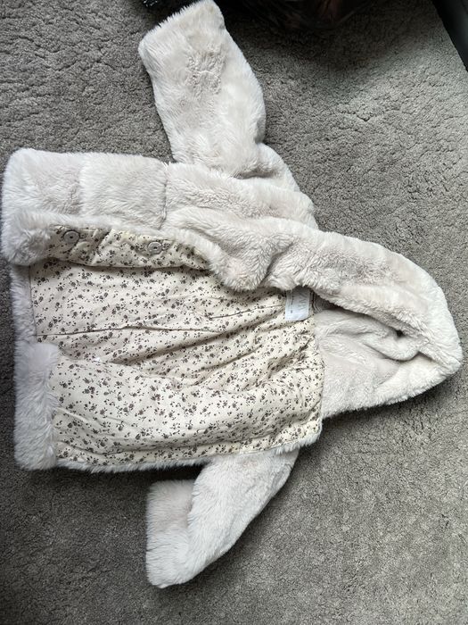 Детско пухкаво палто Zara