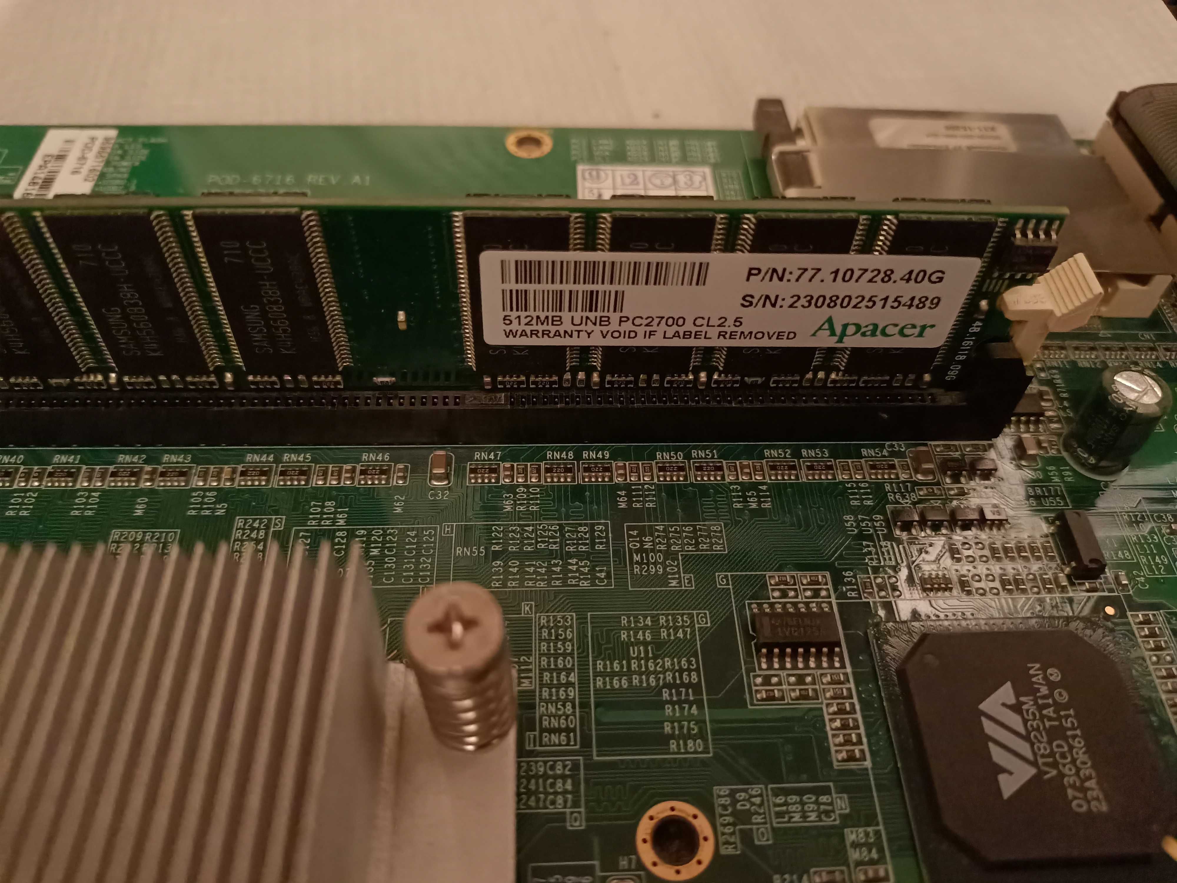 Продам промышленную материнскую плату "Advantech POD-6716".