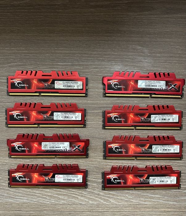 Ram RipjawsX 8gb ddr 3 (6 buc) 16gb(2buc)