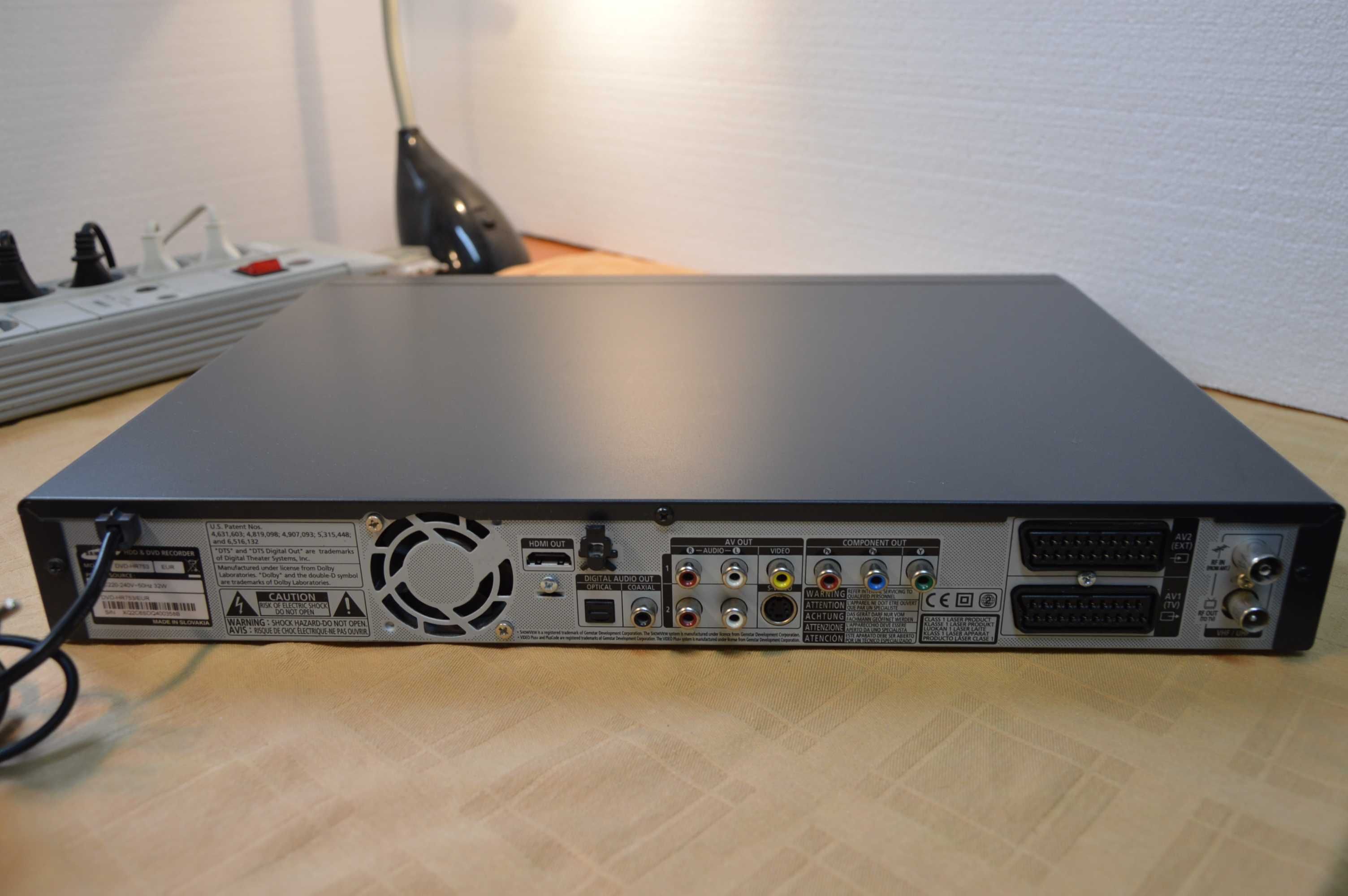 DVD recorder Samsung HR 753