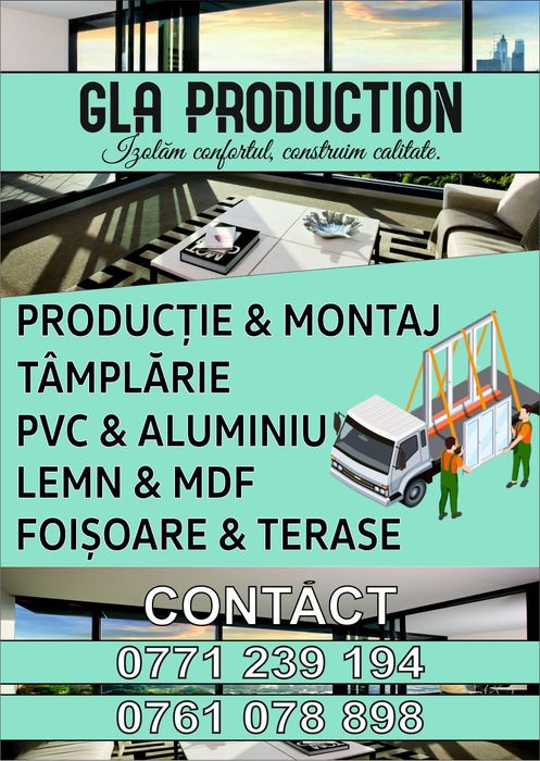 Tamplarie PVC Aluminiu Foisoare Terase