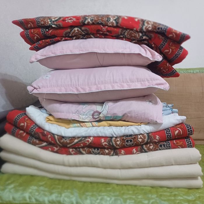 мына көрпе көпшіктерді тегін