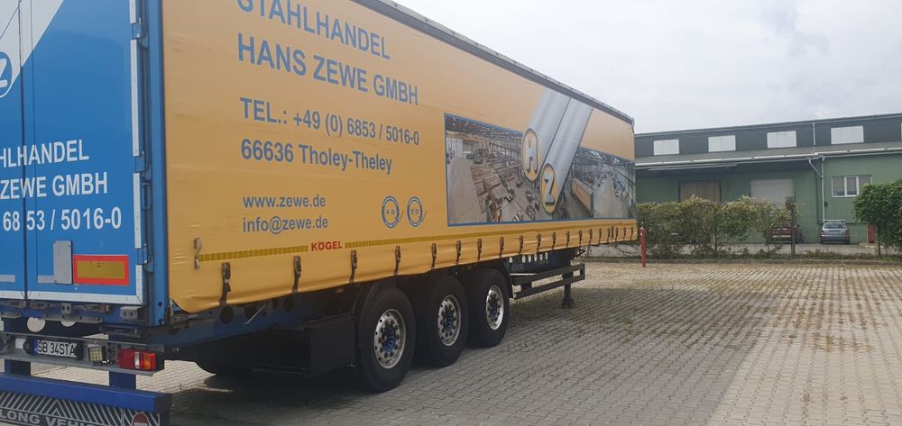 Remorca Kögel axă liftanta