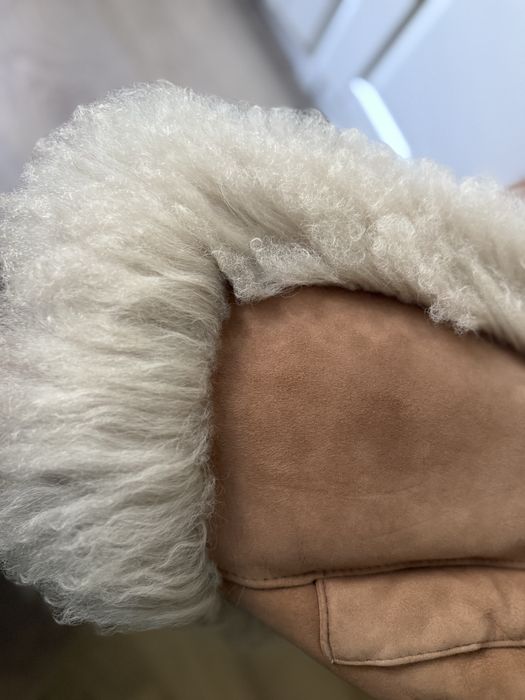 Cojoc dama blana oaie