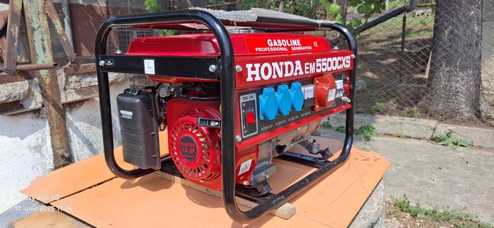 Generator nou nefolosit de la HONDA EM 5500 CXS .