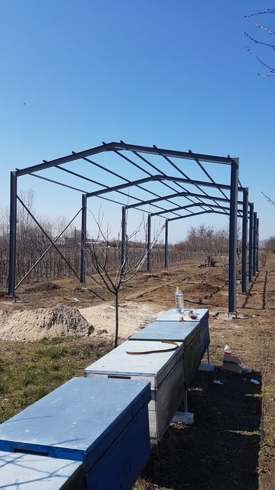 Vand hala metalica 10x21x4 cu montaj sau fara