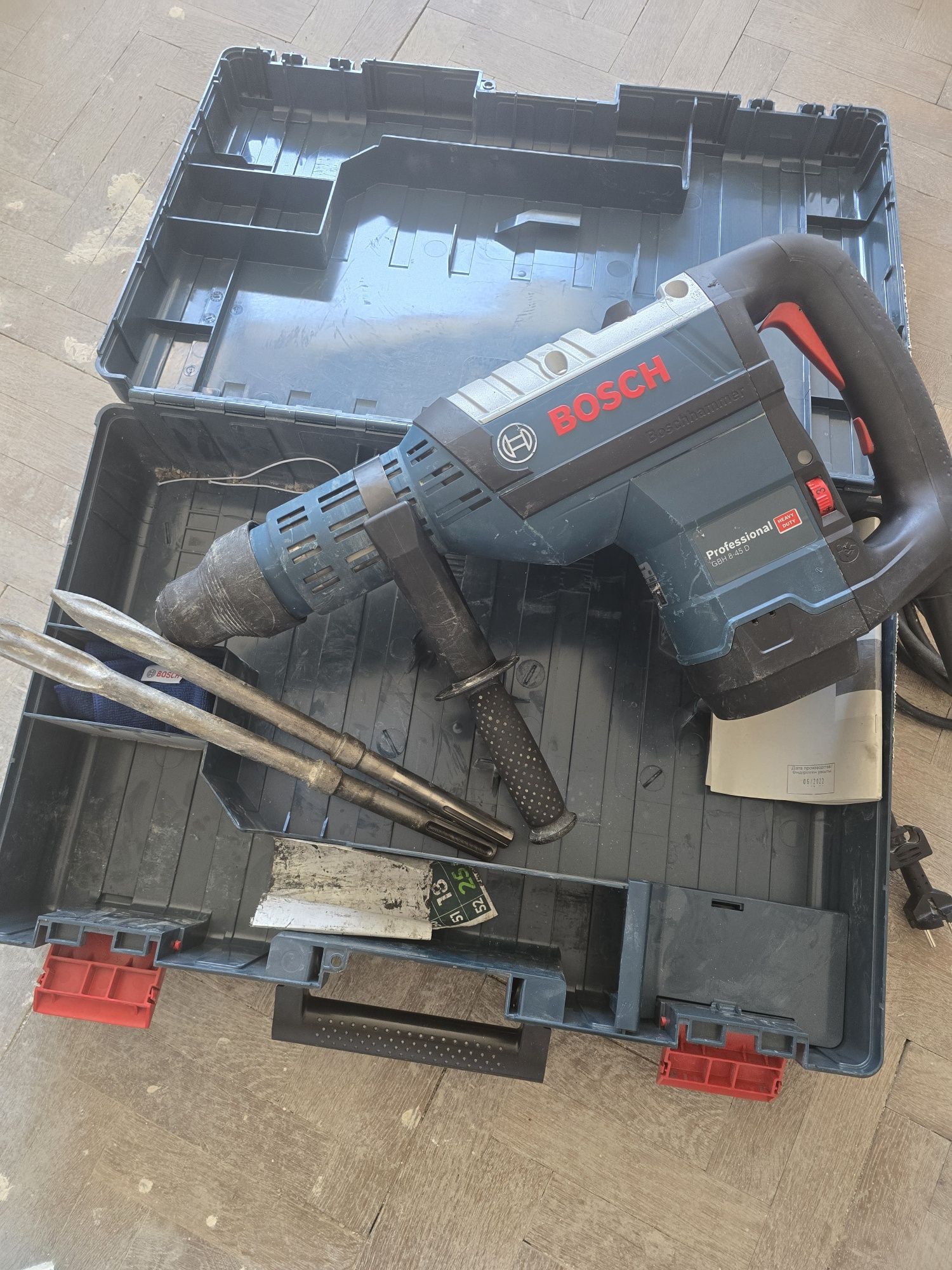 Перфоратор + Къртач Bosch