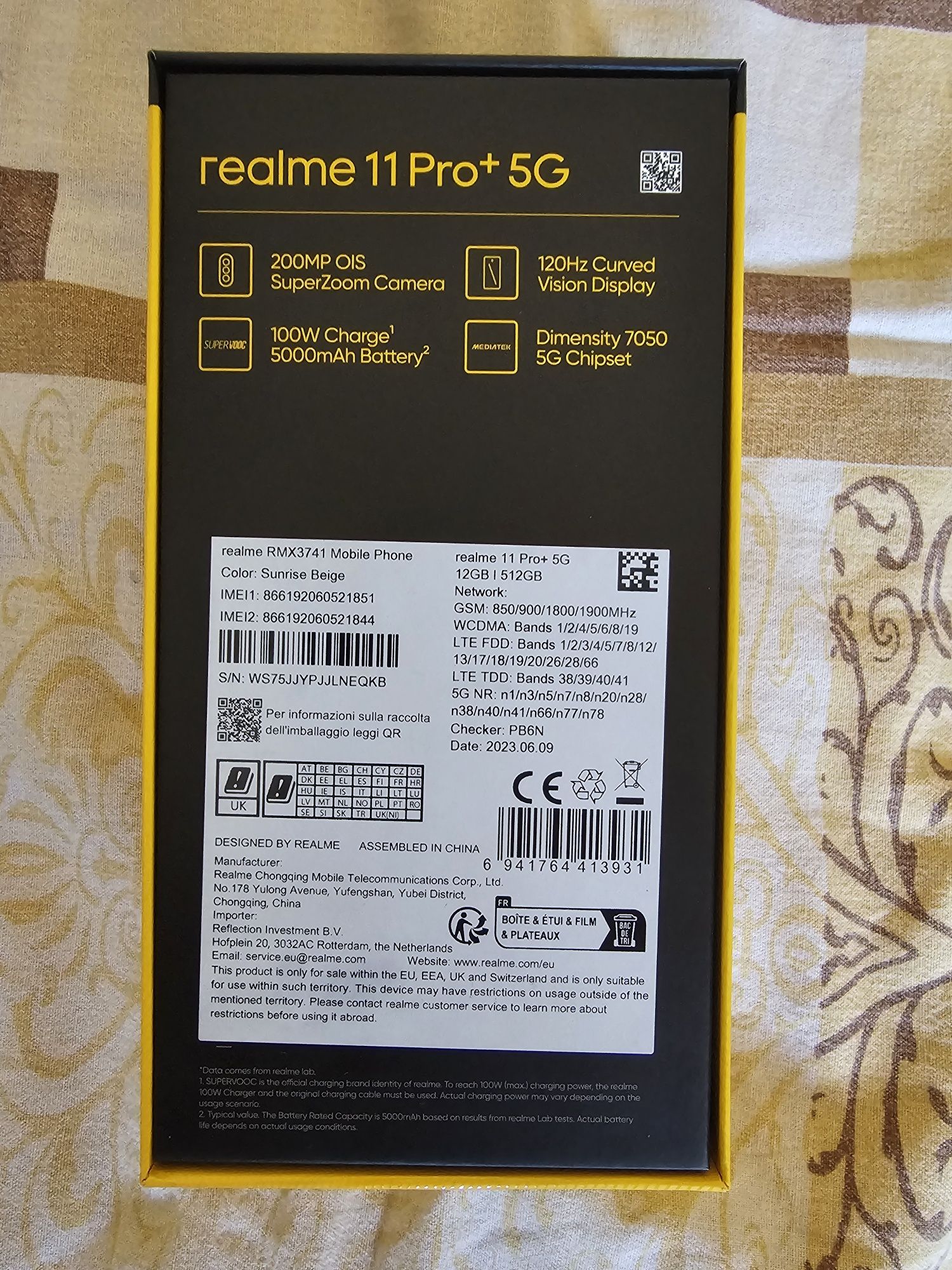 Realme 11 pro plus 5g