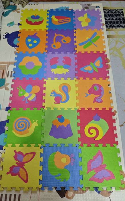 Детский коврик пазл