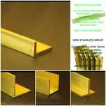 Profil L alama 25x10x2 coltar alama cornier alama aluminiu cupru inox