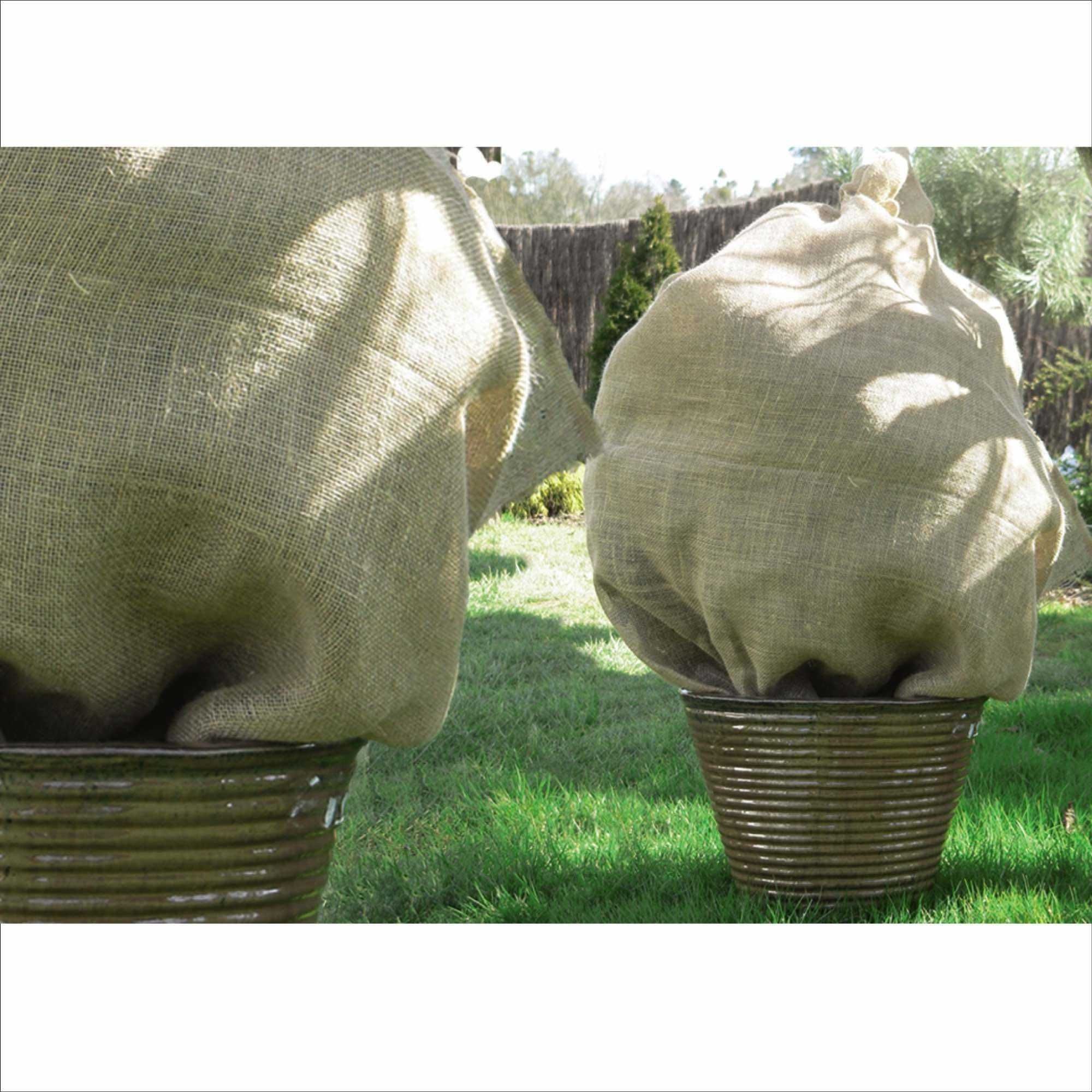 Sac protectie plante Nature sac, pentru iarna, iuta, 100 x60