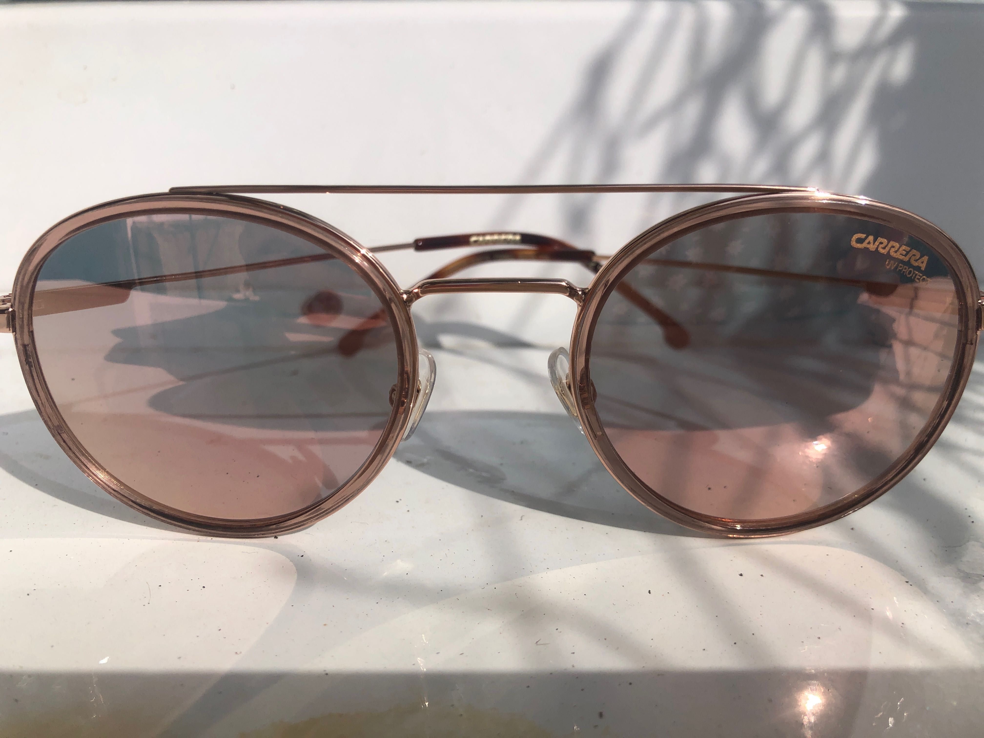 Дамски слънчеви очила Carrera розово злато