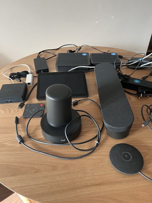 Logitech Rally Ultra HD - пълен комплект