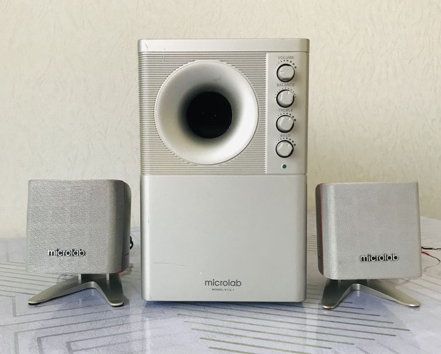microlab x1-2/1 сабвуфер