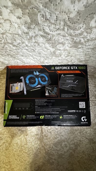 Gigabyte GeForce GTX 1660 OC Windforce Edition(Full Box)