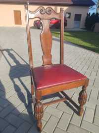 Set 4 scaune lemn masiv vintage stil baroc