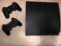 Playstation 3 PS3 CECH-2003B slim 1TB MODAT + 2 controllere originale