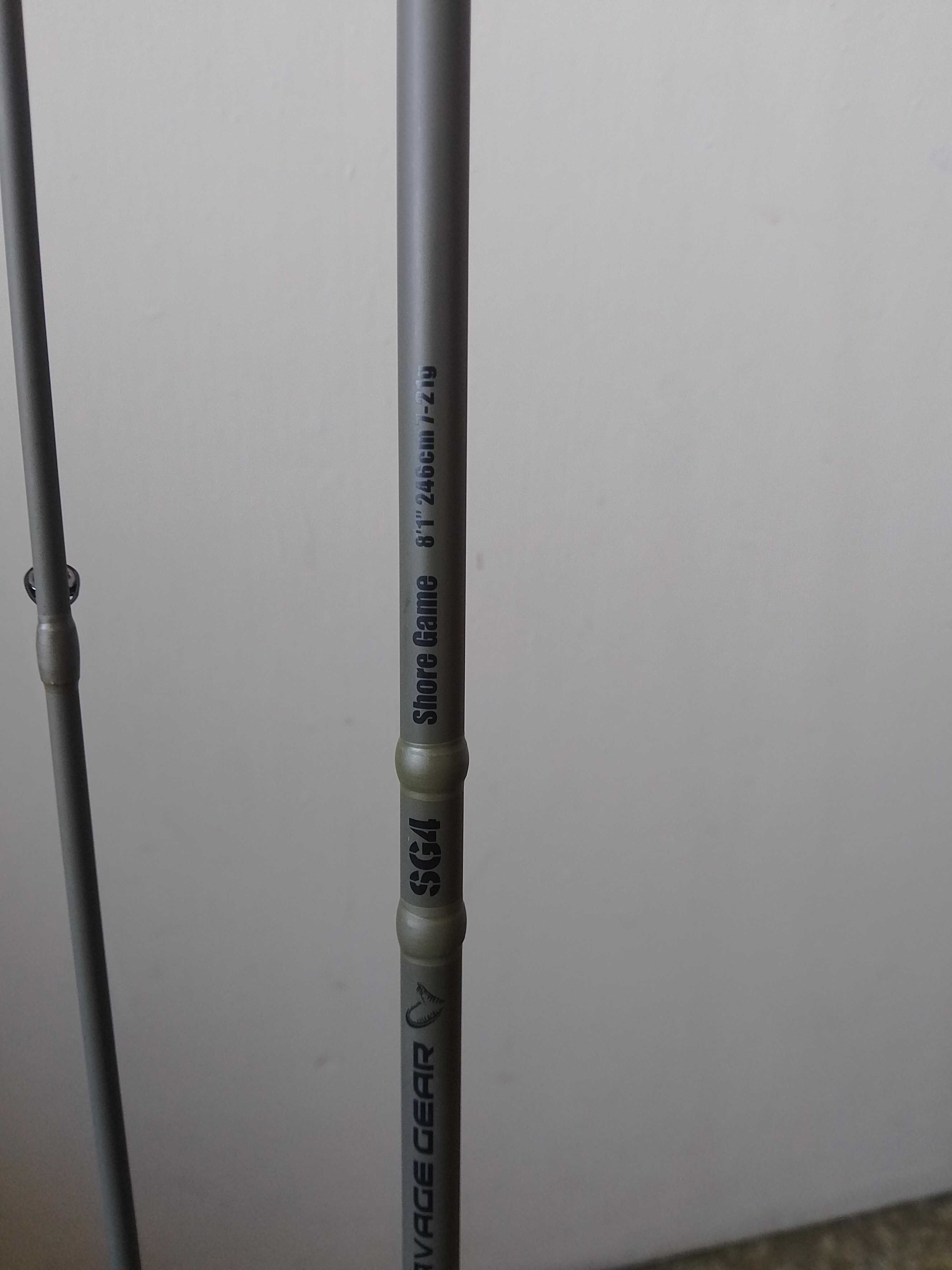 Спининг въдица SAVAGE SGS4 Shore Game 2,46m 7-21gr