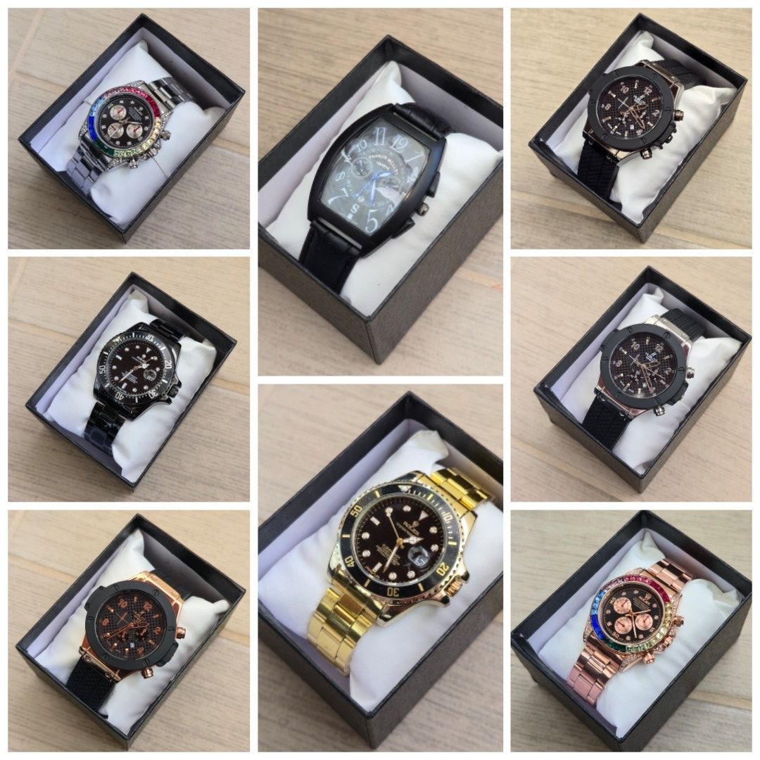 Луксозни Часовници Rolex, Hublot, Frank Müller, Montblanc, Patek, AP