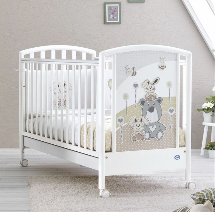 Кошара, скрин, повивалник, вана, матрак и спален комплект Pali