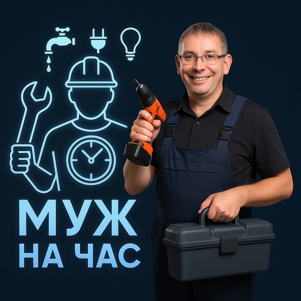 Муж на час по всему дому.