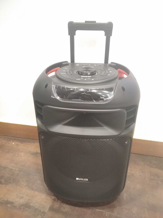 НОВИ Мощна активна караоке колона 12/15 инча с два безжични микрофона