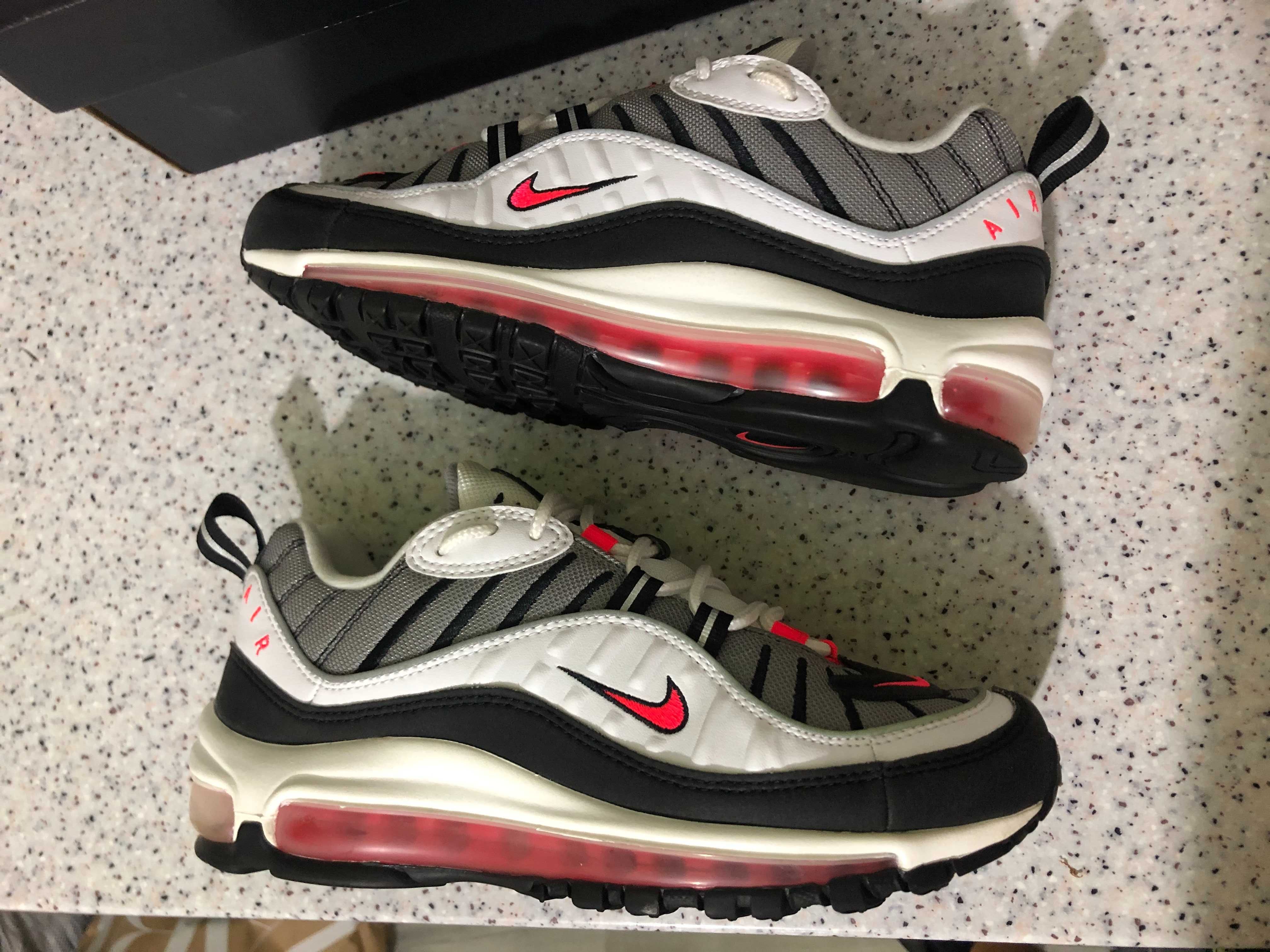 ОРИГИНАЛНИ *** Nike Air Max 98 "Solar Red"