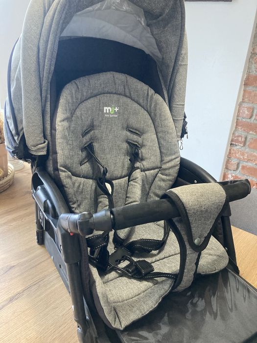 Carucior 3 in 1 + genata + huse de iarna