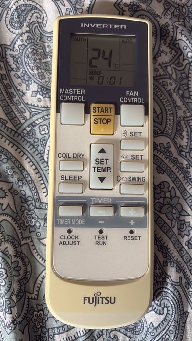 Telecomanda aer conditionat Fujitsu AR-RY13 + suport prindere