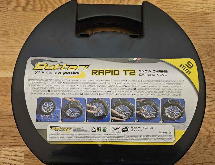 Lanturi antiderapante Bottari Rapid T2, 9mm