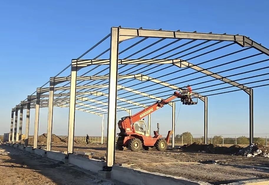 Vand structura metalica din stoc 7x12x4m