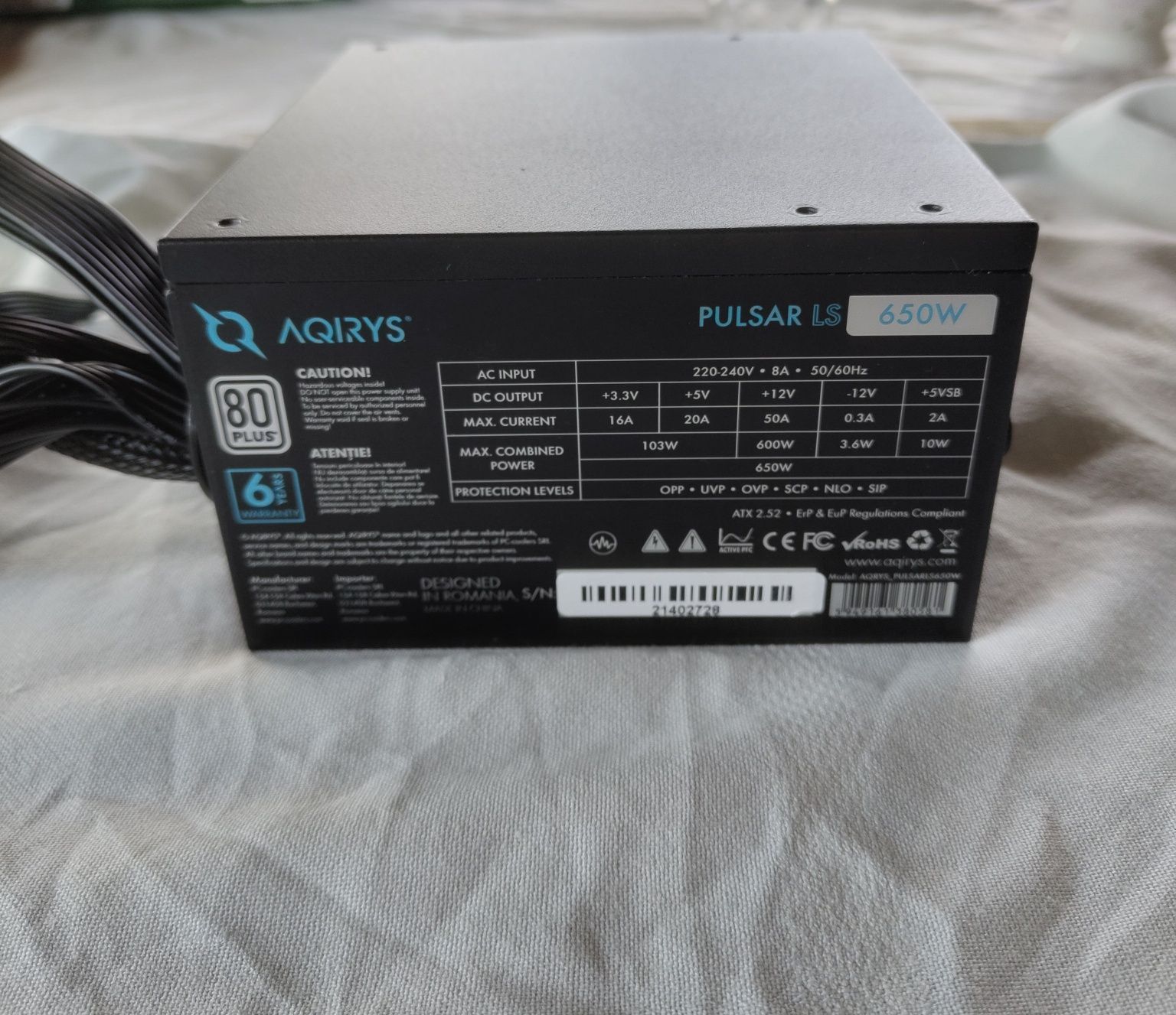Sursa aqirys 650w