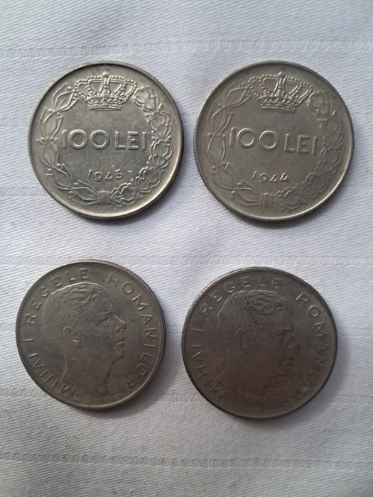 Monede din ani ...1943-1944.