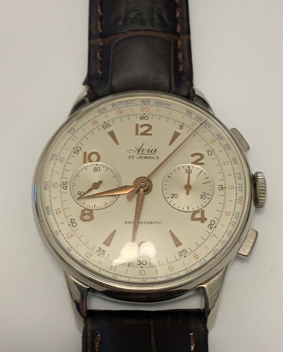 Avia chronograph 17 jewels