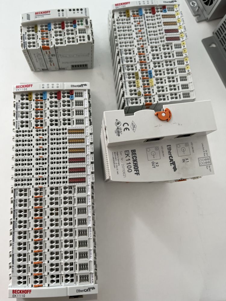 PLC (PC) industial CX2020, Beckhoff EK 1100 EtherCAT, I/O Series