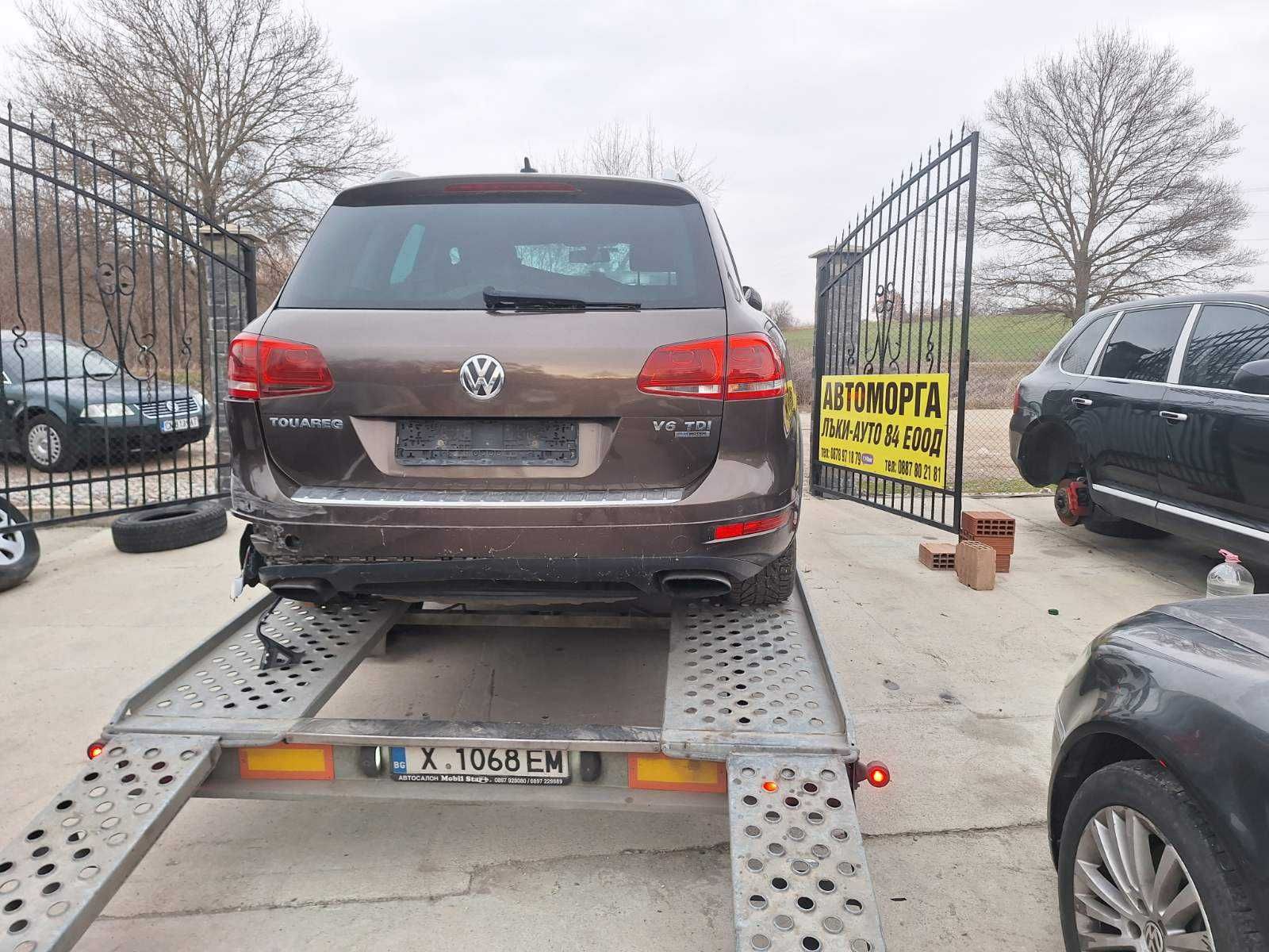 VW Touareg 3.0 TDI V6, 2013, CAS motor,240 к.с. , 60 бр. на части