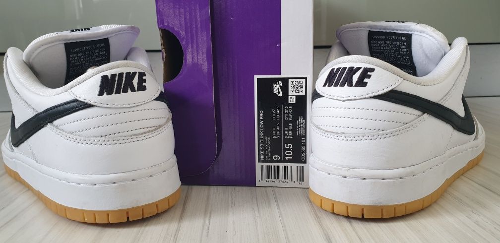 Nike SB Dunk Low Pro Mens / 42.5 /27 см. UK 8 ОРИГИНАЛ! Мъжки Кецове